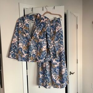 Las Surenas blue tiger / star blazer nwt